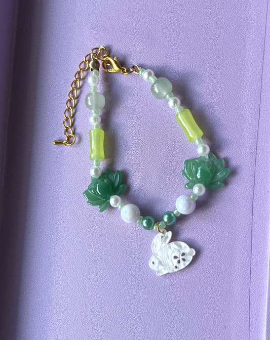 Armband Usagi Shinju Weißer Hase