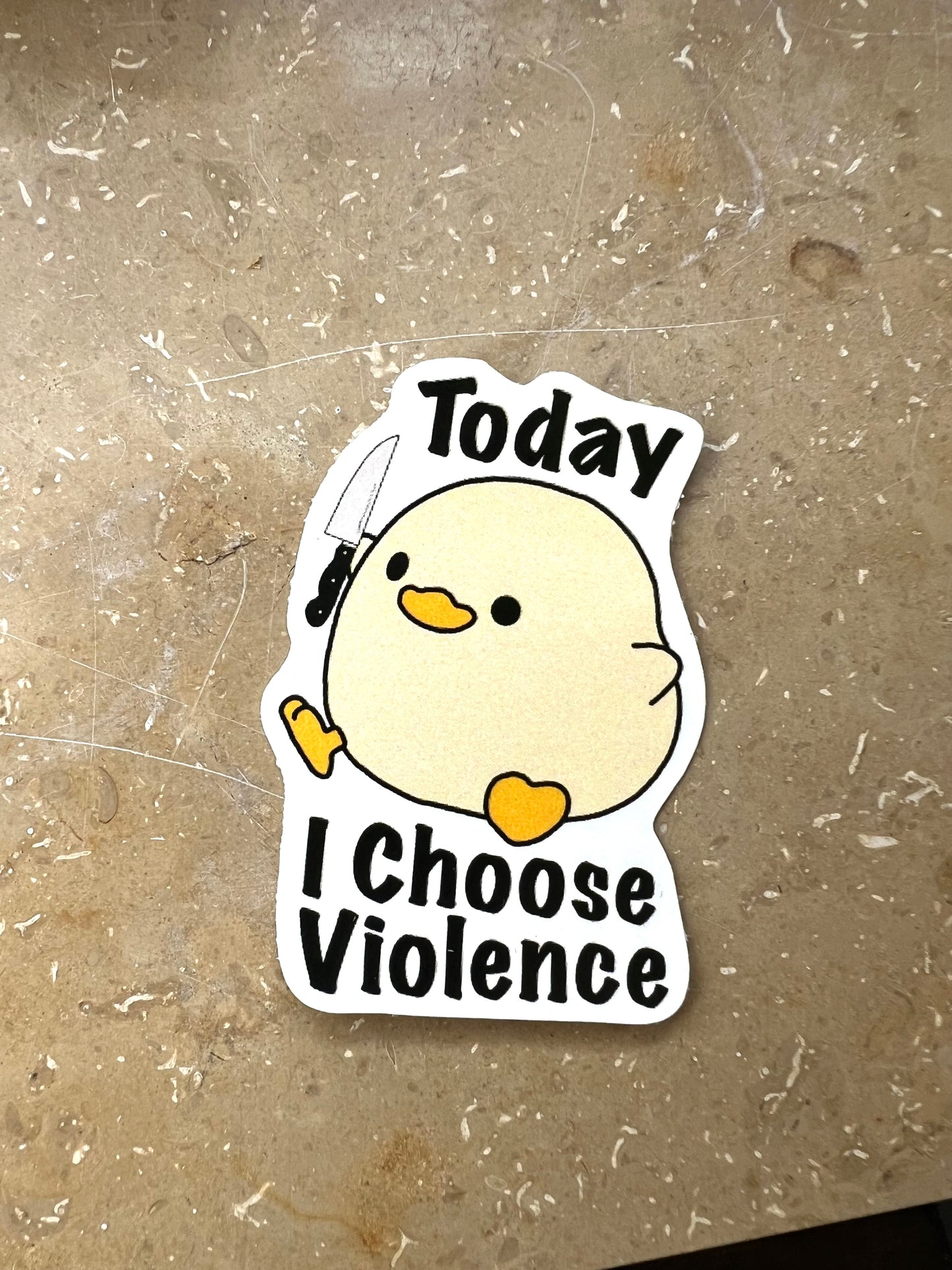 Sticker B Ware Küken Funny