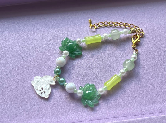 Armband Usagi Shinju Weißer Hase